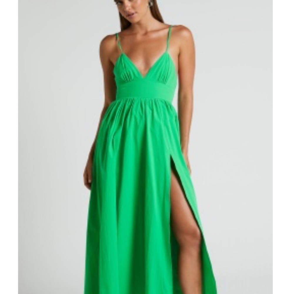 Showpo Emerald Green Dress